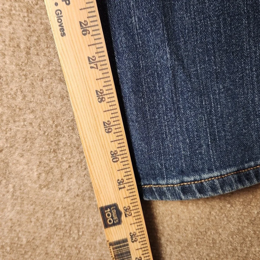 Levi Strauss‎ 515 Y2K Bootcut Jeans Blue Denim W34 L32 Medium Wash